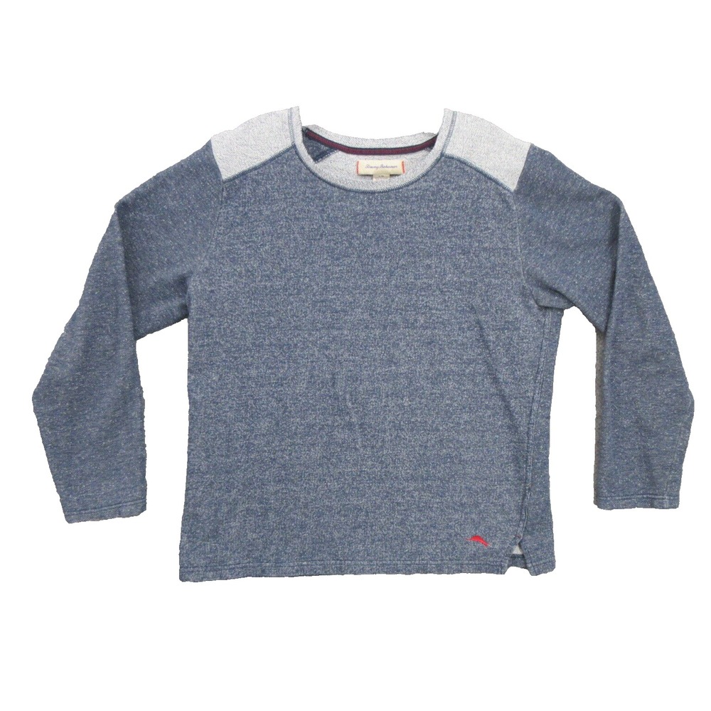 Tommy Bahama Sweater Size Large L Pullover Crew Neck Long Sleeve Cotton Blend